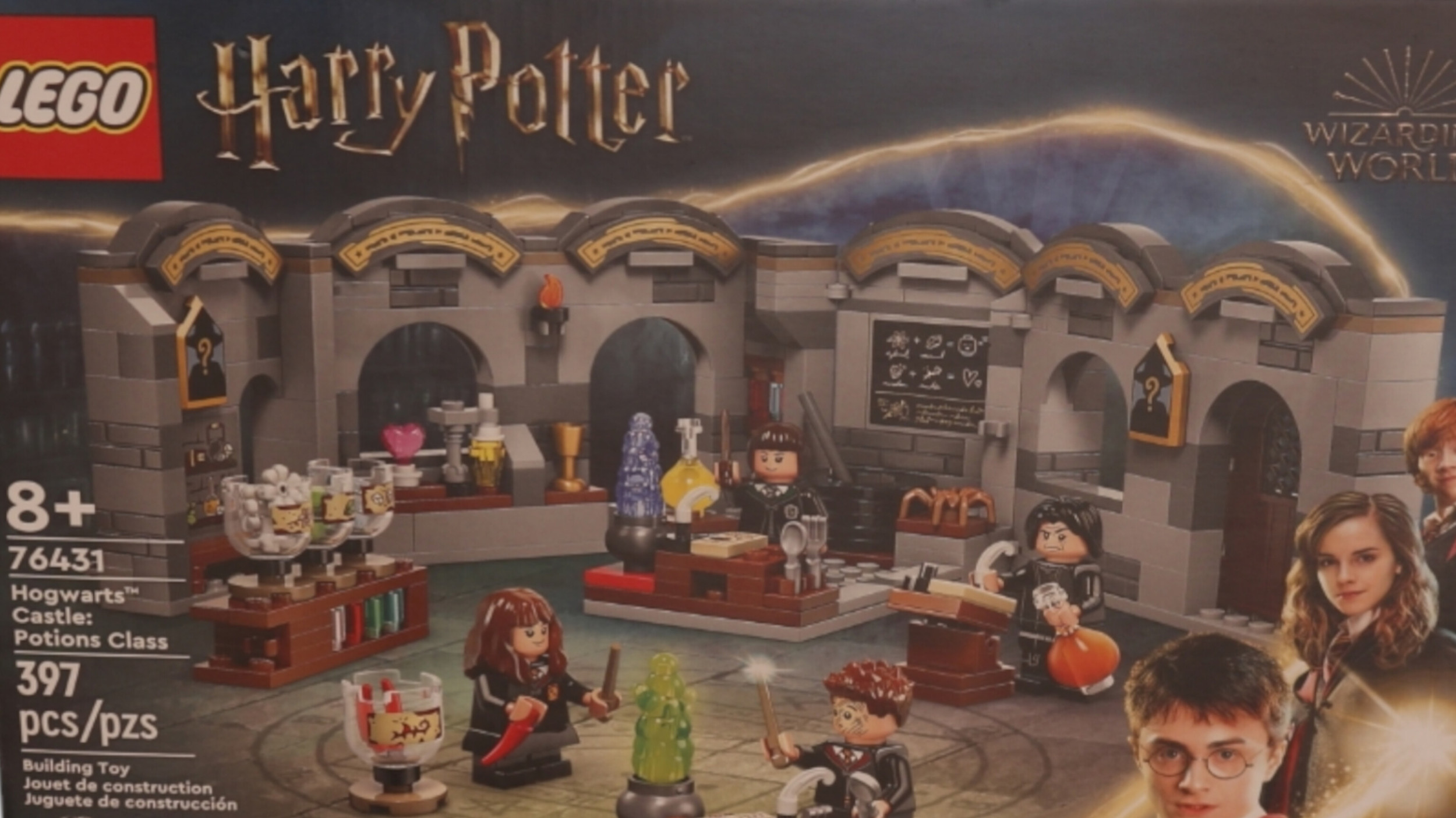 LEGO set 76431 Hogwarts Castle: Potions Class box